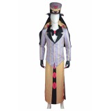 Hazbin Hotel Sir Pentious Brown Uniform With Hat Suit Cosplay Costume Halloween Carnival Outfit