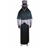 Hazbin Hotel Sir Pentious Brown Uniform With Hat Suit Cosplay Costume Halloween Carnival Outfit