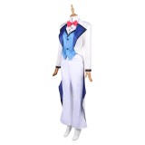 Hazbin Hotel Season 2 Vox White Suit Set Party Cosplay Costume Halloween Carnival