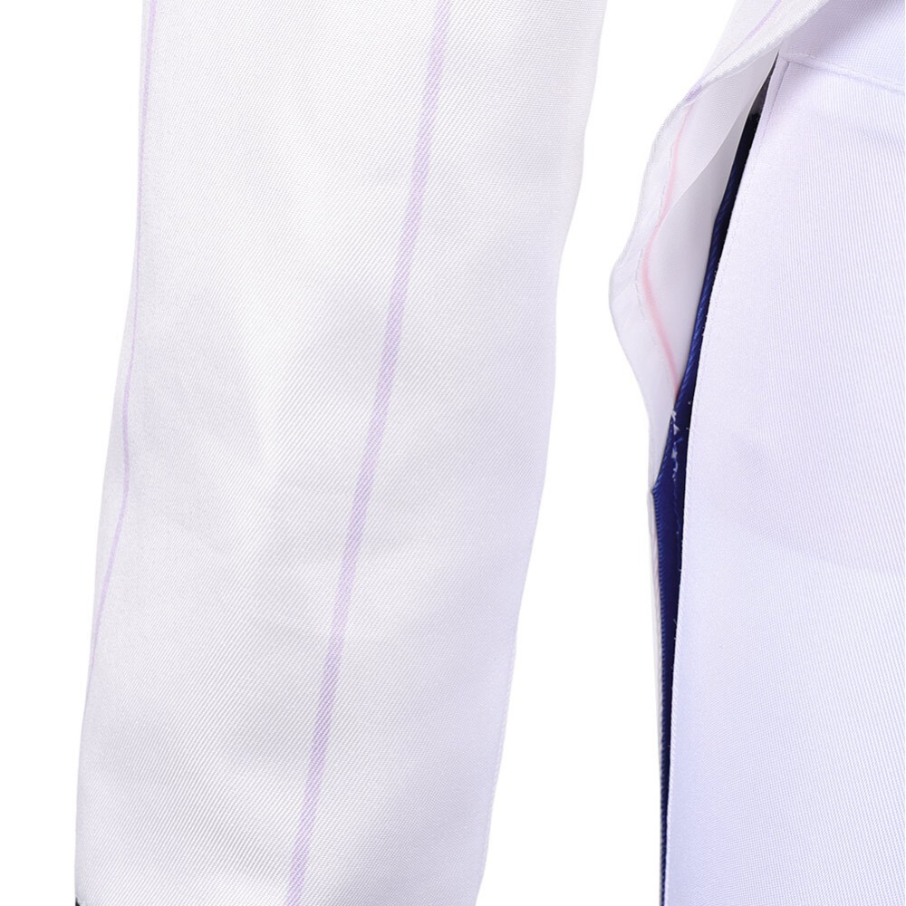 Hazbin Hotel Season 2 Vox White Suit Set Party Cosplay Costume Halloween Carnival