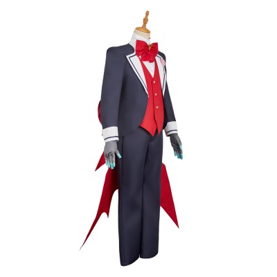 Hazbin Hotel Season 2 Vox Red Butler Cosplay Costume Halloween Carnival Outfit