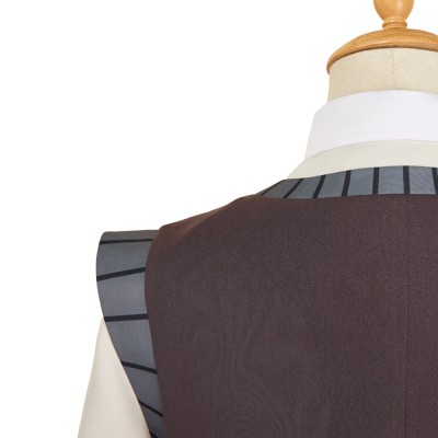 Hazbin Hotel Season 2 VOX Grey Uniform Cosplay Costume Halloween Carnival Outfit