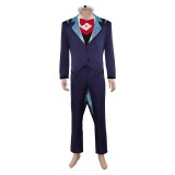 Hazbin Hotel Season 2 Vox Blue Suit Cosplay Costume Halloween Carnival Outfit