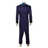 Hazbin Hotel Season 2 Vox Blue Suit Cosplay Costume Halloween Carnival Outfit