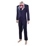 Hazbin Hotel Season 2 Vox Blue Suit Cosplay Costume Halloween Carnival Outfit