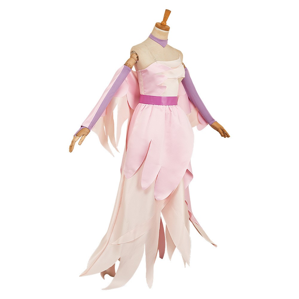 Hazbin Hotel Season 2 Velvette Pink Cosplay Costume Halloween Carnival Outfit
