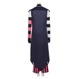 Hazbin Hotel Season 2 Velvette Pink Black Cosplay Costume Halloween Carnival Outfit