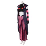 Hazbin Hotel Season 2 Velvette Pink Black Cosplay Costume Halloween Carnival Outfit