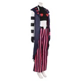Hazbin Hotel Season 2 Velvette Pink Black Cosplay Costume Halloween Carnival Outfit