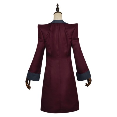 Hazbin Hotel Season 2 Velvette Coat Top Skirt Set Party Cosplay Costume Halloween Carnival