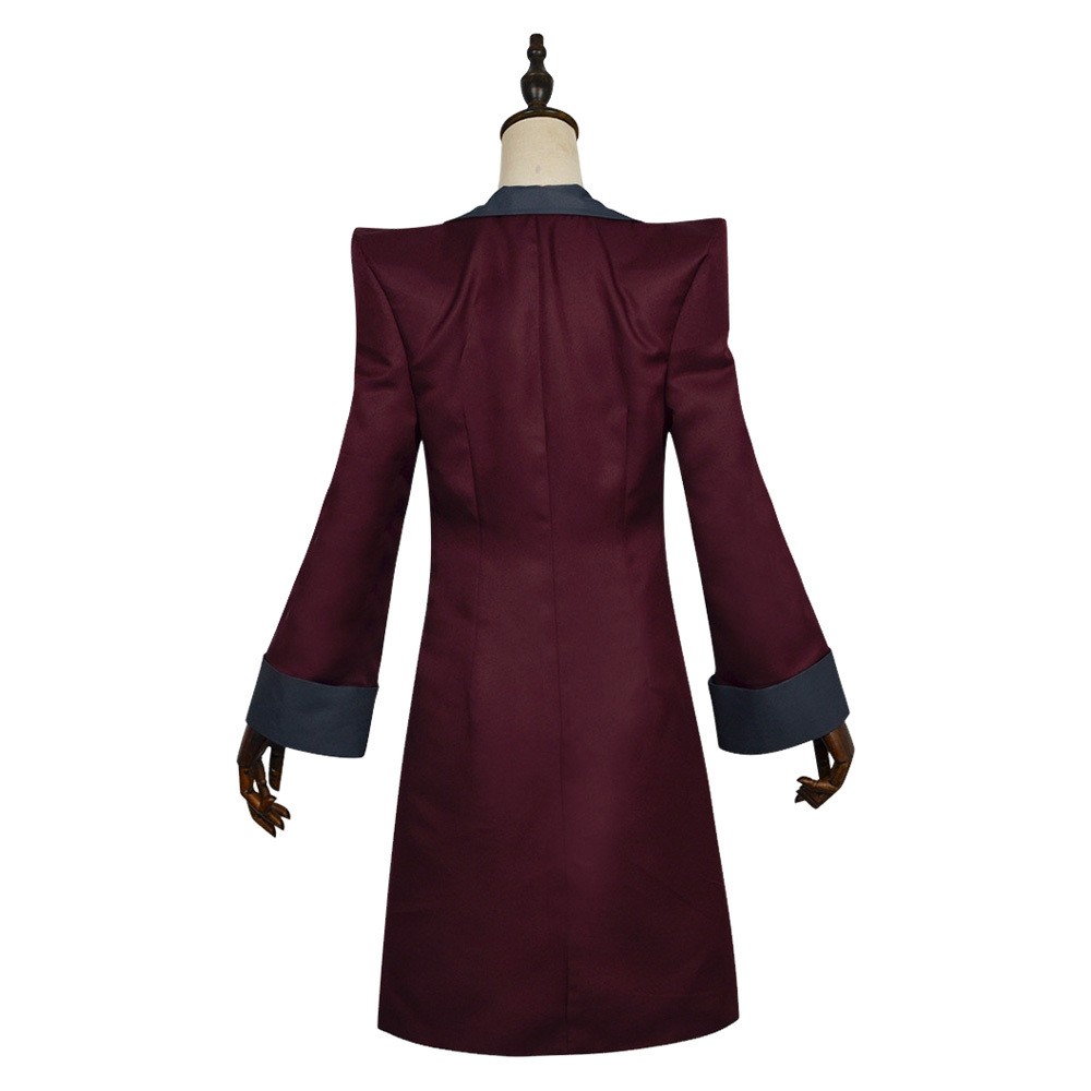 Hazbin Hotel Season 2 Velvette Coat Top Skirt Set Party Cosplay Costume Halloween Carnival