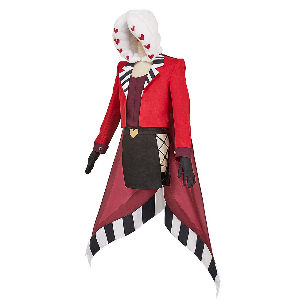 Hazbin Hotel Season 2 Valentino Red Cosplay Costume Halloween Carnival Outfit