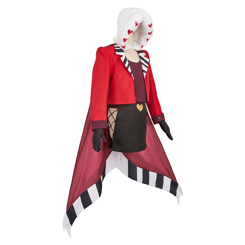 Hazbin Hotel Season 2 Valentino Red Cosplay Costume Halloween Carnival Outfit