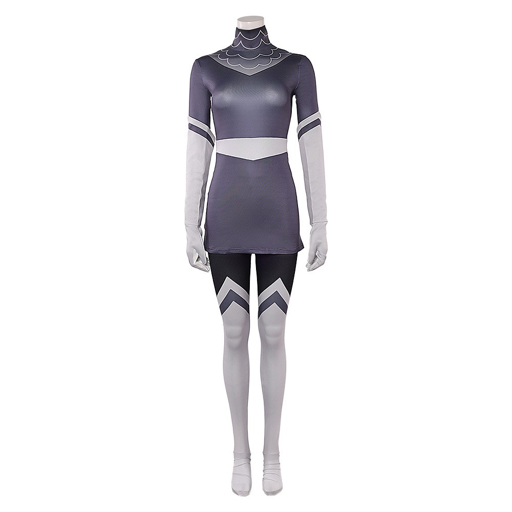 Hazbin Hotel Season 2 Vaggie Heavenly Battle Suit Cosplay Costume Halloween Carnival Outfit