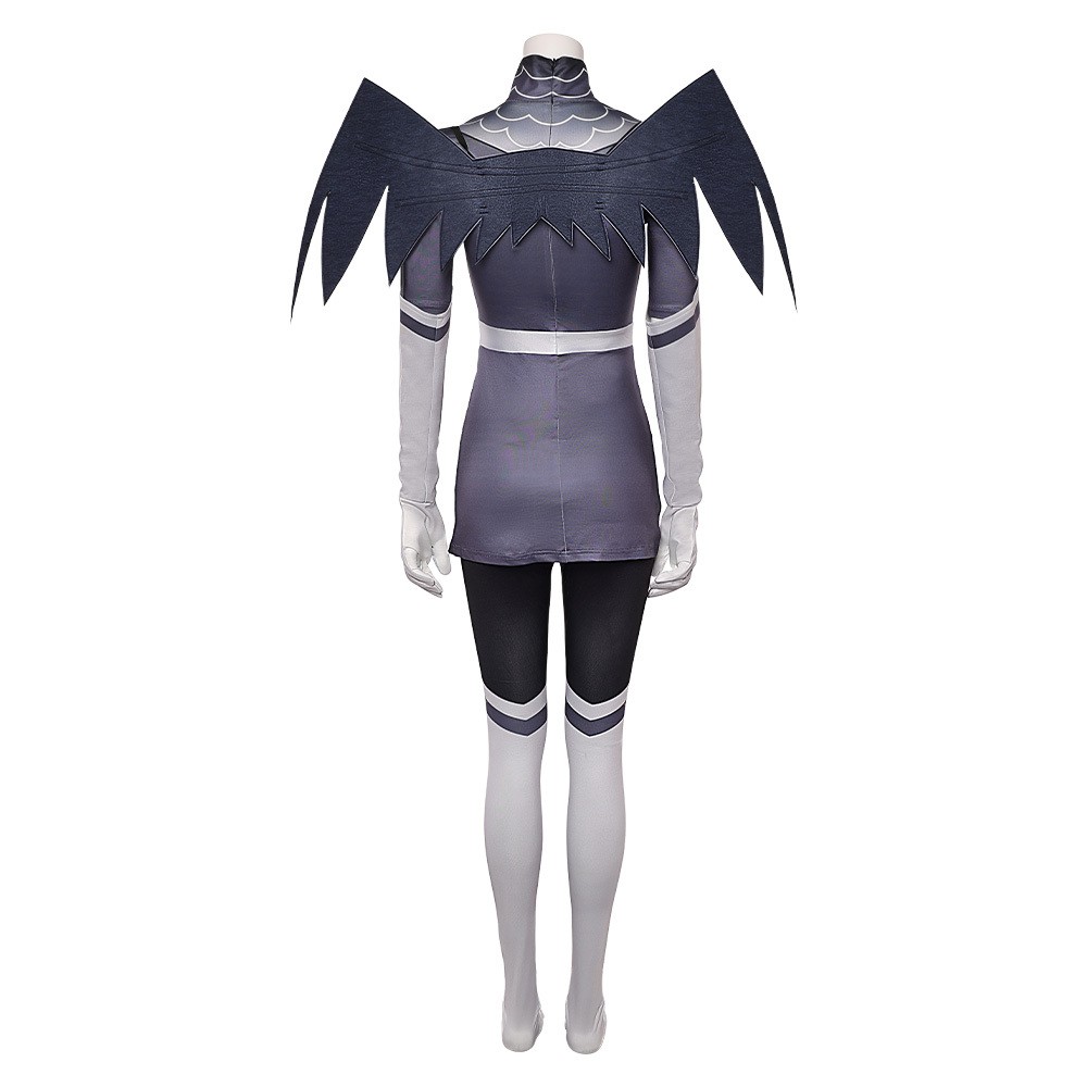 Hazbin Hotel Season 2 Vaggie Heavenly Battle Suit Cosplay Costume Halloween Carnival Outfit
