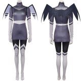 Hazbin Hotel Season 2 Vaggie Heavenly Battle Suit Cosplay Costume Halloween Carnival Outfit
