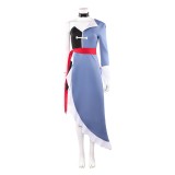 Hazbin Hotel Season 2 Vaggie Grey Dress Cosplay Costume Halloween Carnival Outfit