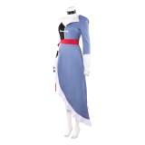 Hazbin Hotel Season 2 Vaggie Grey Dress Cosplay Costume Halloween Carnival Outfit