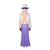 Hazbin Hotel Season 2 Sir Pentious Purple White Cosplay Costume Halloween Carnival Outfit
