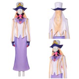 Hazbin Hotel Season 2 Sir Pentious Purple White Cosplay Costume Halloween Carnival Outfit