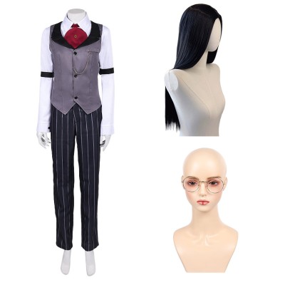 Hazbin Hotel Season 2 Sir Pentious Human Form Fullset Party Cosplay Costume Halloween Carnival