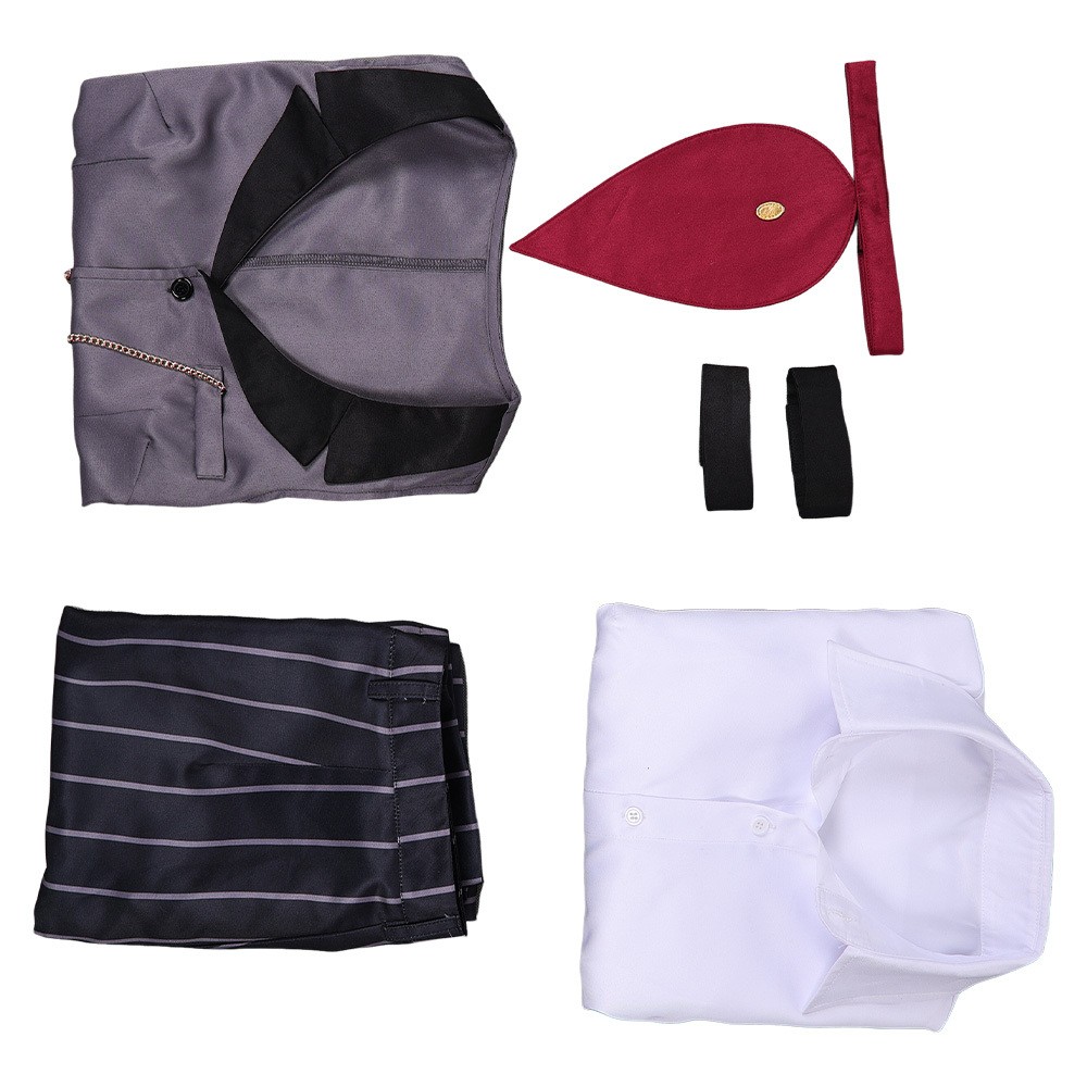Hazbin Hotel Season 2 Sir Pentious Human Form Fullset Party Cosplay Costume Halloween Carnival