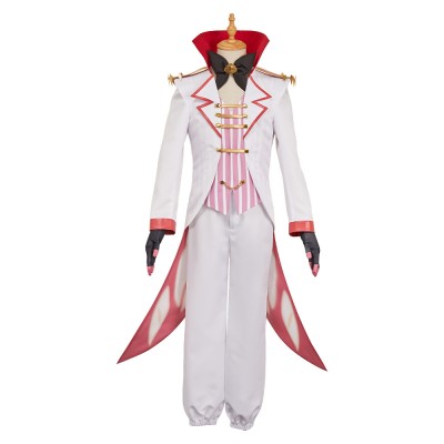 Hazbin Hotel Season 2 Lucifer White Demon Cosplay Costume Halloween Carnival Outfit