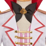 Hazbin Hotel Season 2 Lucifer White Demon Cosplay Costume Halloween Carnival Outfit