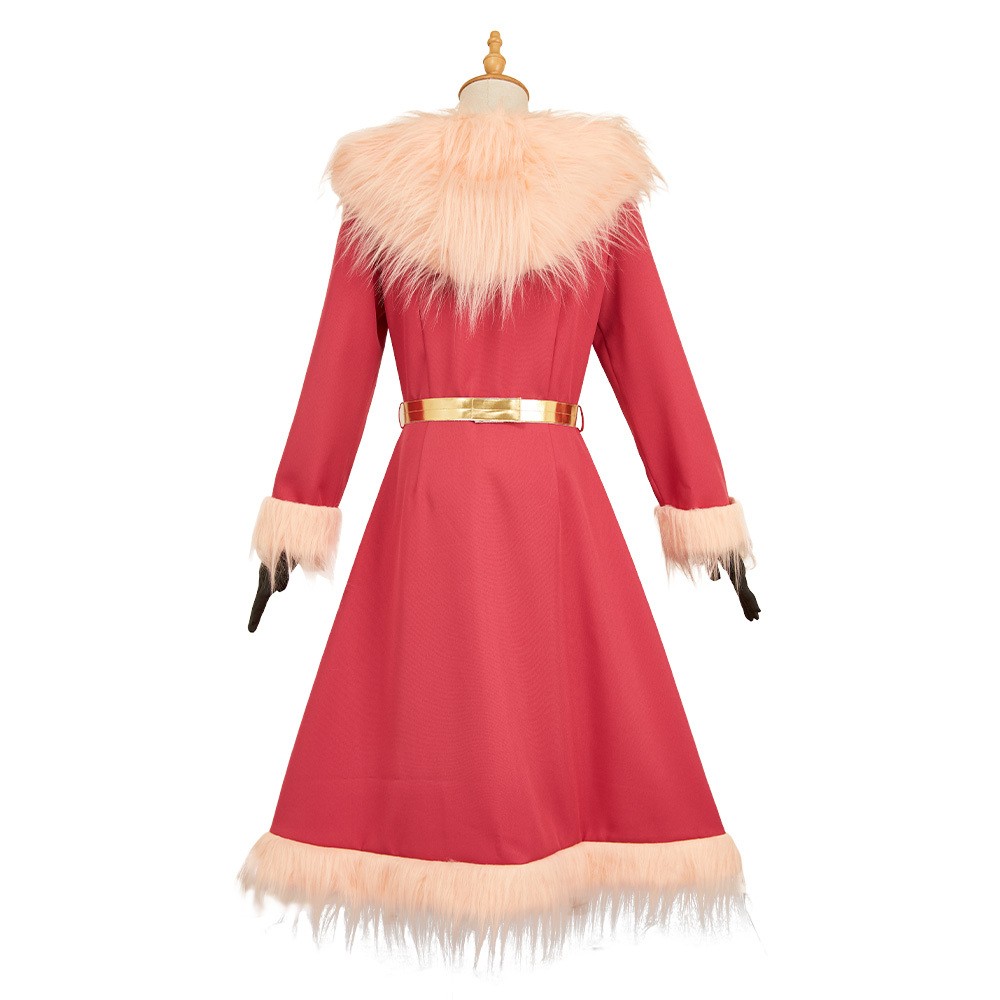 Hazbin Hotel Season 2 Lucifer Red Plush Cosplay Costume Halloween Carnival Outfit