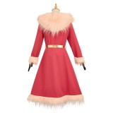 Hazbin Hotel Season 2 Lucifer Red Plush Cosplay Costume Halloween Carnival Outfit