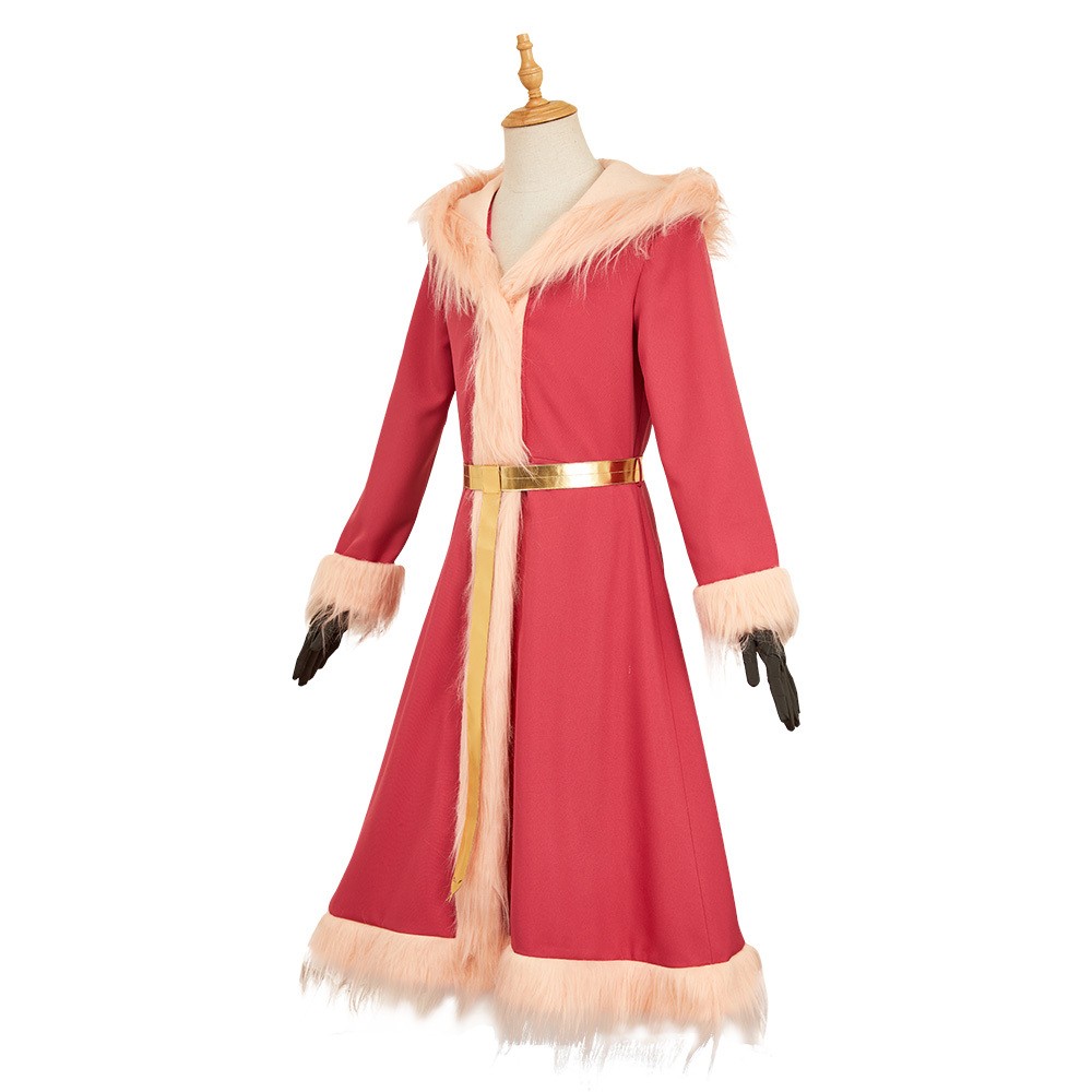 Hazbin Hotel Season 2 Lucifer Red Plush Cosplay Costume Halloween Carnival Outfit