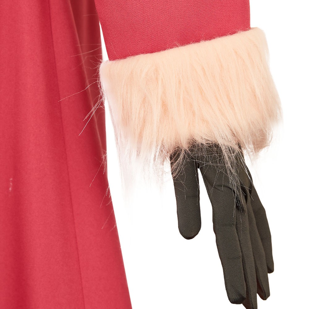 Hazbin Hotel Season 2 Lucifer Red Plush Cosplay Costume Halloween Carnival Outfit