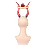 Hazbin Hotel Season 2 Lucifer Red Demon Headgear Cosplay Costume Halloween Carnival Outfit