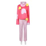 Hazbin Hotel Season 2 Lucifer Pink Pajamas Cosplay Costume Halloween Carnival Outfit