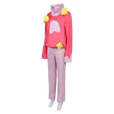 Hazbin Hotel Season 2 Lucifer Pink Pajamas Cosplay Costume Halloween Carnival Outfit