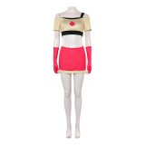 Hazbin Hotel Season 2 Cherri Bomb Top Skirt Set Party Cosplay Costume Halloween Carnival Outfit