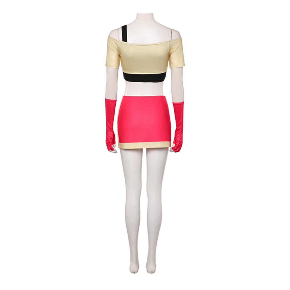 Hazbin Hotel Season 2 Cherri Bomb Top Skirt Set Party Cosplay Costume Halloween Carnival Outfit