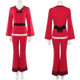Hazbin Hotel Season 2 Charlie Red Pajamas Sleepwear Party Cosplay Costume Halloween Carnival