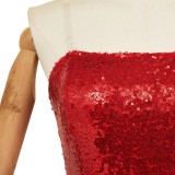 Hazbin Hotel Season 2 Charlie Morningstar Red Sequined Dress Cosplay Costume Halloween Carnival