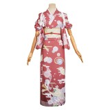 Hazbin Hotel Season 2 Charlie Morningstar Red Kimono Cosplay Costume Halloween Carnival