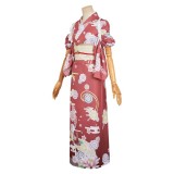 Hazbin Hotel Season 2 Charlie Morningstar Red Kimono Cosplay Costume Halloween Carnival