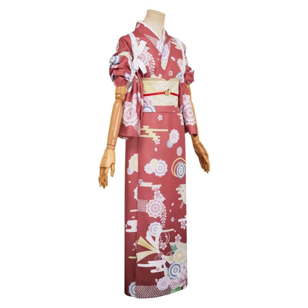 Hazbin Hotel Season 2 Charlie Morningstar Red Kimono Cosplay Costume Halloween Carnival