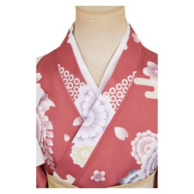 Hazbin Hotel Season 2 Charlie Morningstar Red Kimono Cosplay Costume Halloween Carnival