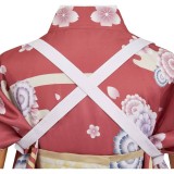 Hazbin Hotel Season 2 Charlie Morningstar Red Kimono Cosplay Costume Halloween Carnival