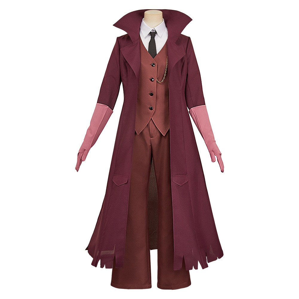 Hazbin Hotel Season 2 Charlie Morningstar Black Uniform Cosplay Costume Halloween Carnival Outfit