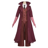 Hazbin Hotel Season 2 Charlie Morningstar Black Uniform Cosplay Costume Halloween Carnival Outfit