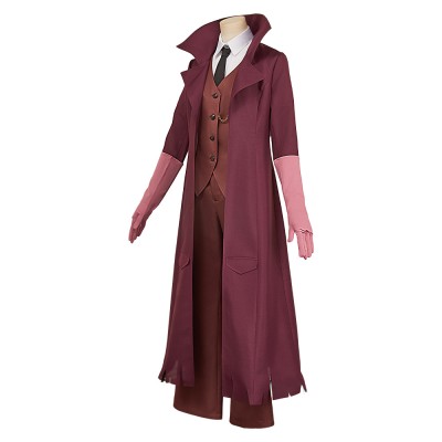 Hazbin Hotel Season 2 Charlie Morningstar Black Uniform Cosplay Costume Halloween Carnival Outfit