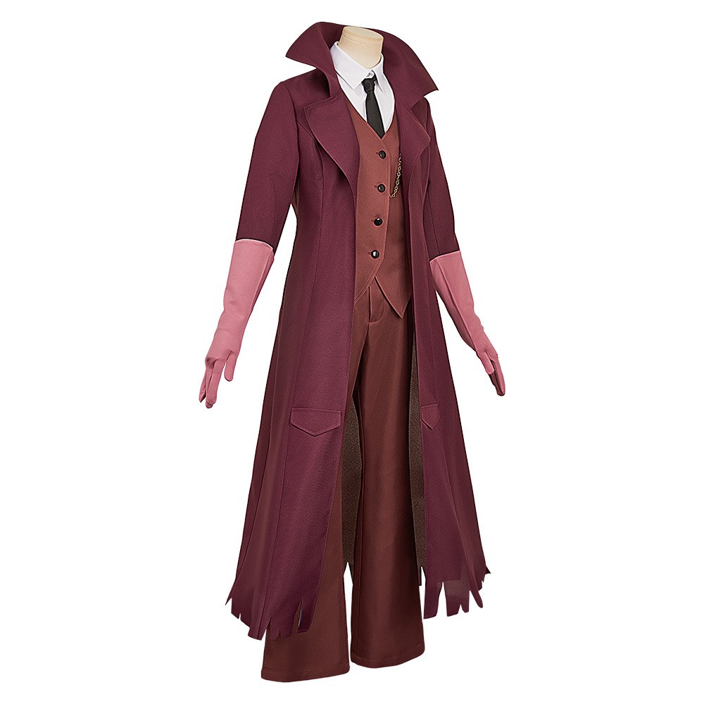 Hazbin Hotel Season 2 Charlie Morningstar Black Uniform Cosplay Costume Halloween Carnival Outfit