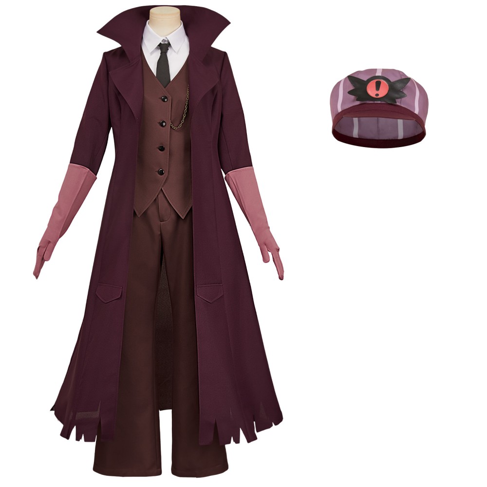 Hazbin Hotel Season 2 Charlie Morningstar Black Uniform Cosplay Costume Halloween Carnival Outfit