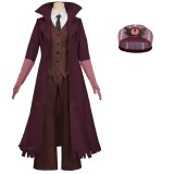 Hazbin Hotel Season 2 Charlie Morningstar Black Uniform Cosplay Costume Halloween Carnival Outfit